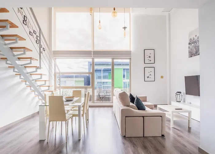 El Ventero Apartment - Elegante Apt Para 5 Con Terraza, Wi-Fi Y Aparcamiento En La Calle